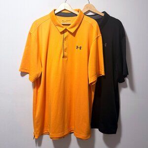 Under Armour Golf Polo Bundle Set of 2 Size 3XL